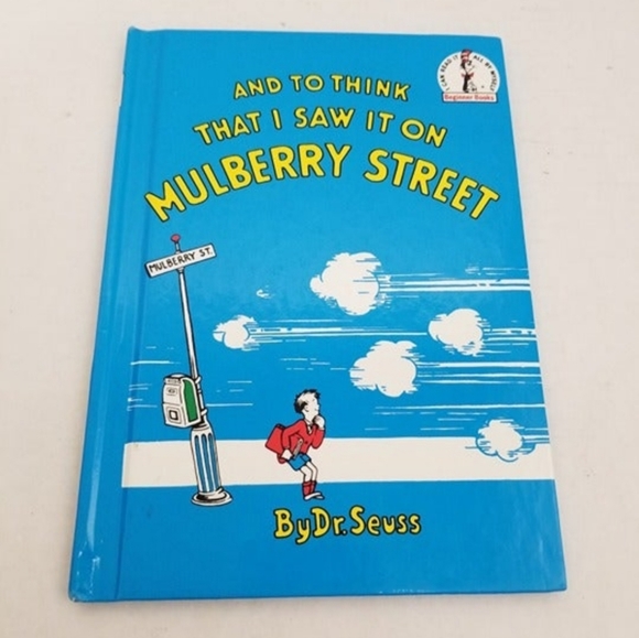 Dr. Seuss Other - Dr. Seuss And To Think That I Saw It On Mulberry Street BOOK CLUB EDITION